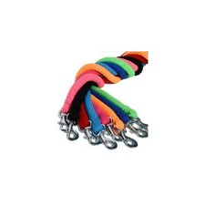 Rhinegold Soft Feel Tkana neonowa lina leadrope - miętowa