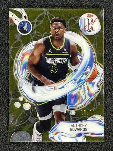 2025 Topps Signature Anthony Edwards Gold (RAW)