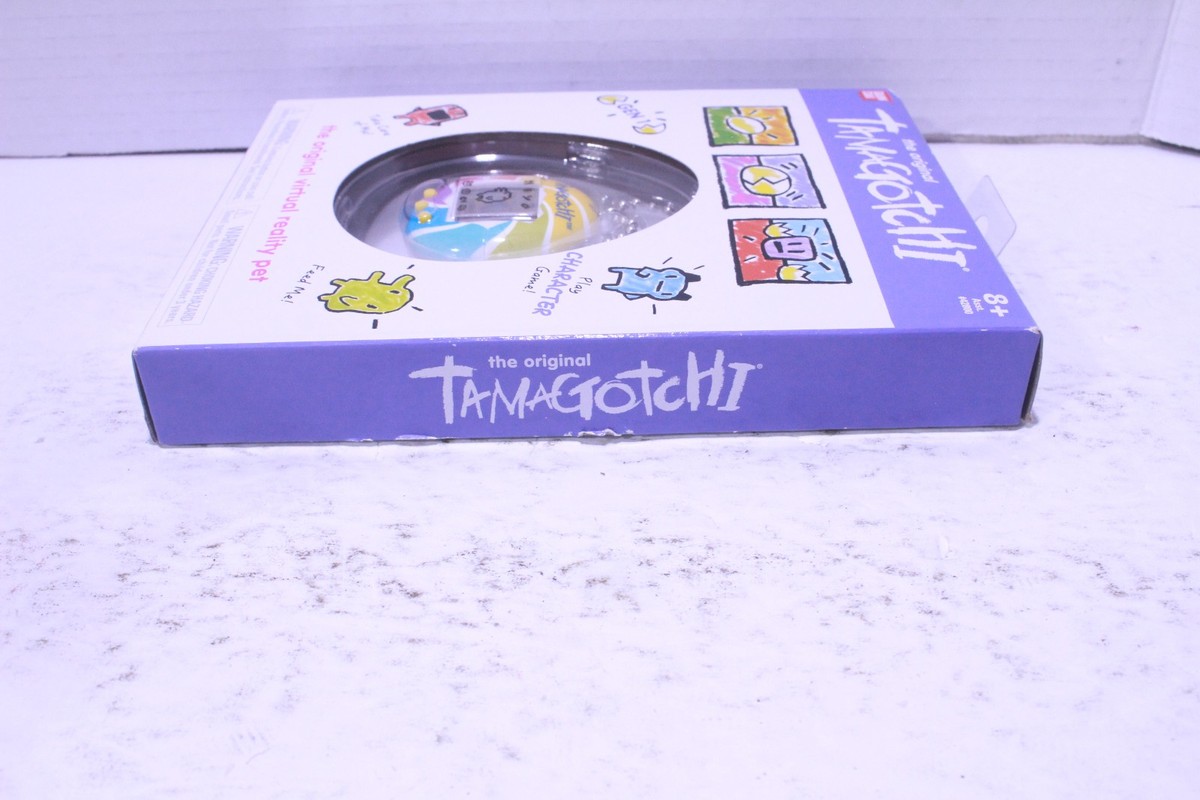 Bandai Original Tamagotchi Gen 1 Candy Swirl Virtual Pet 90s