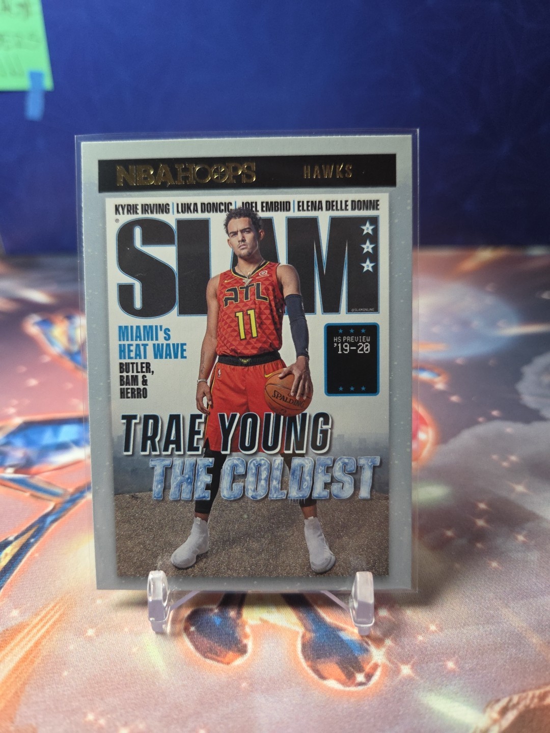 2020-21 Panini NBA Hoops Slam Trae Young #6 Atlanta Hawks