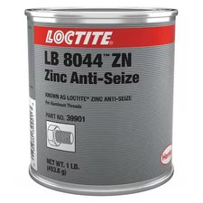 Loctite 233507 Anti Seize, Zinc, 16 Oz, Can, Grey, Paste Lb 8044 Tm 