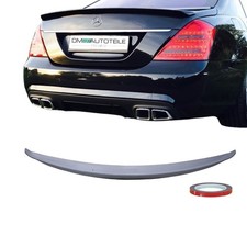 Mercedes S W221 Heckspoiler grundiert Spoiler Kofferraum für S65 S63 AMG +3M Mercedes S W221 Heckspoiler grundiert Spoiler Kofferraum für S65 S63 AMG +3M