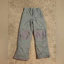 Kids Gray Ski Snow Pants Waterproof Insulated Winter Outdoor Adventure Size 12