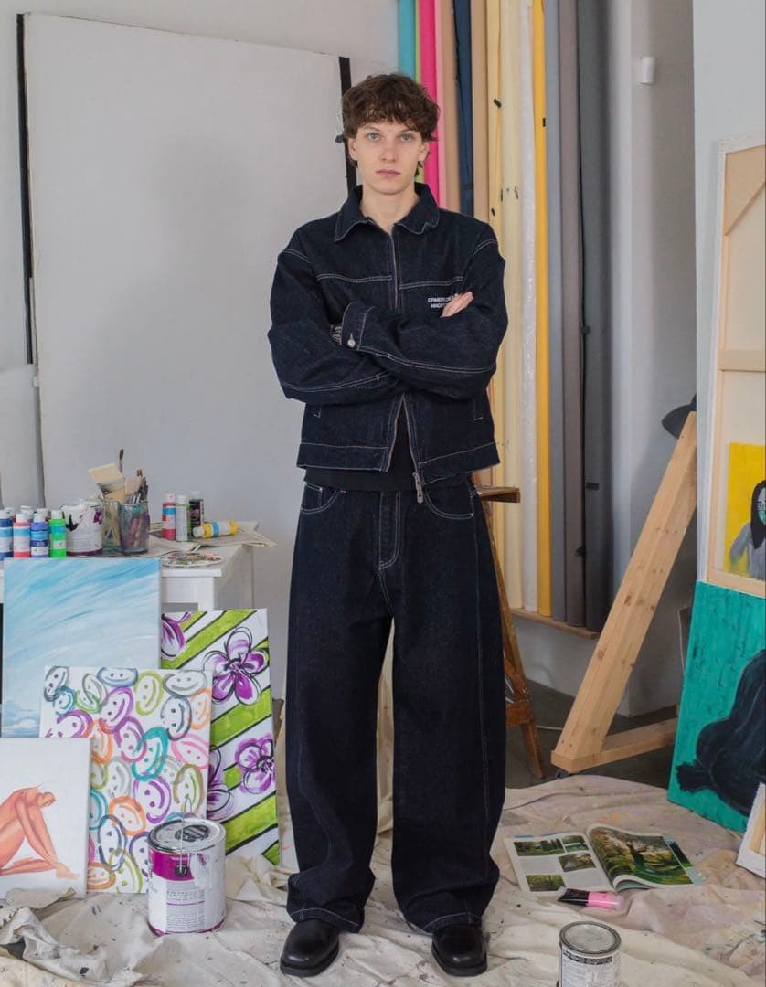 CREATIVE DEPT JEANS INDIGO - image 1