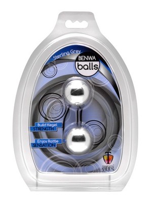 Adult Trinity Vibes Kegel Benwa Balls Sterling Grey Hp-Tv-Ac873