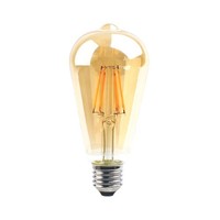 Led Rustika Filament Edison ST64 4W E27 Gold GelüStert Extra Warmweiß 2200K