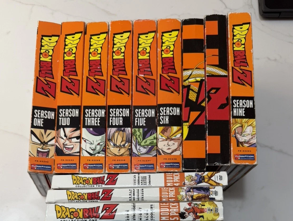 Dragon Ball Z (1989 TV series) Complete Series Box Set DVDs & Blu