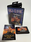 Golden Axe Sega Genesis Classic - Tested, CIB with Case and Manual