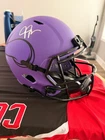 Justin Jefferson Signed Minnesota Vikings RAVE Full Size Authentic Helmet 🔥