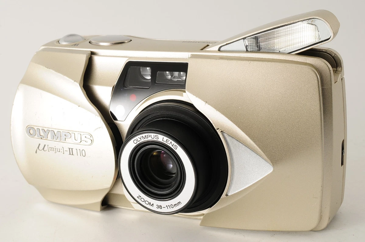 【美品】オリンパス OLYMPUS MJU II 110 オリンパス（OLYMPUS） μ ミュー II ZOOM ズーム VF ビジュアル