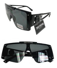 New Womens True Religion Sunglasses TR56852XK Black/Black Oversized