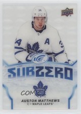 2018-19 Upper Deck Ice Sub Zero Auston Matthews #SZ-8 xp6