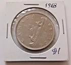 Vintage 1968 Voyageur Canadian Dollar $1.00
