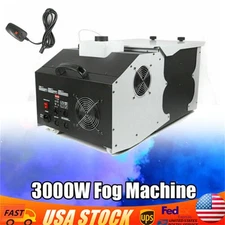 1500W Low Lying Smoke Fog Machine DMX DJ Stage Fogger  Effect w/Remote