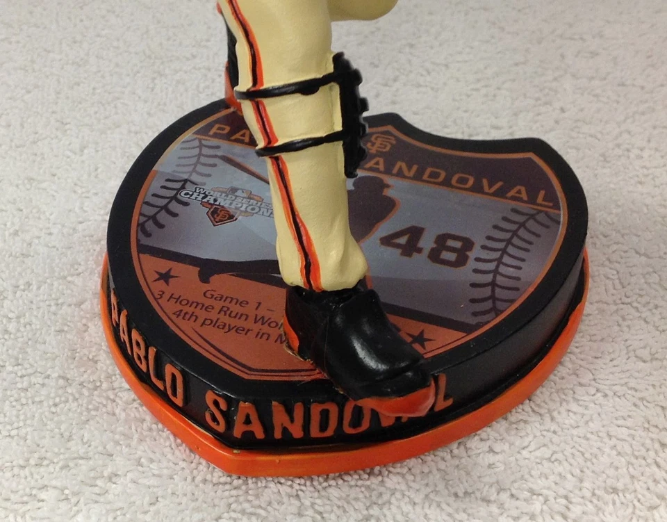 Pablo Sandoval MVP + 3 HOME RUNS in ONE World Series GAME Bobble Bobblehead SET - Image 4 of 4