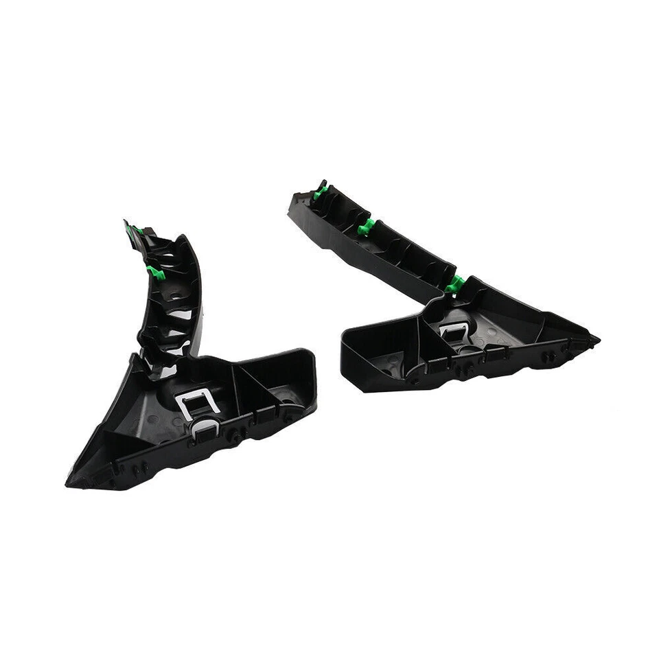 For 2009 -2011 JAGUAR XF Front Left & Right Side Bumper Mount Bracket Black - Imagem 2 de 4