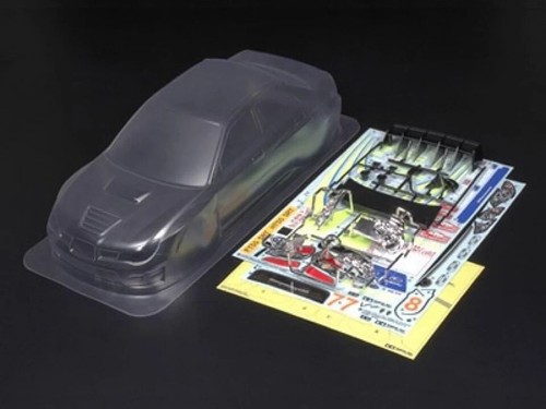 Tamiya 1:10 RC Subaru WRX 07 51289 + TT-02R Chassis + Drivers + Wheels + Tires + - Picture 10 of 14