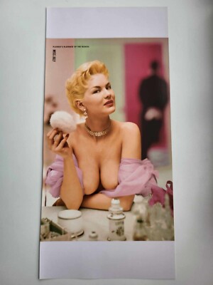 Playboy Centrefold Print Erotic Nudes Sexy Women Playmate July 1955