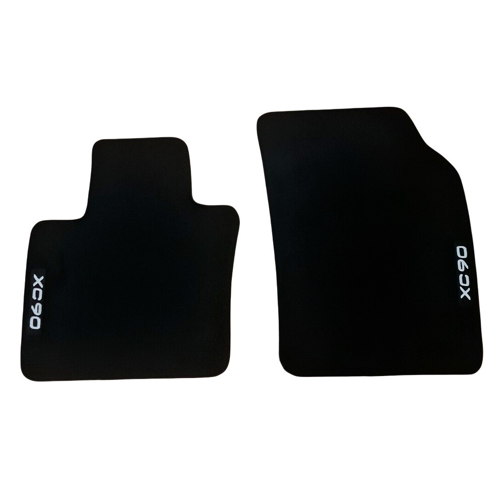 Volvo XC90 2014-2023 Front Floor Mats Velour Waterproof Carpet Liner