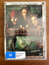 Pirates Of The Caribbean - Dead Man's Chest  (DVD, 2006) 2 Disks