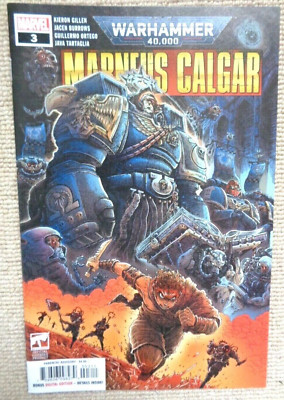 Warhammer 40.000 Marneus Calgar #3 Ausgabe 3 neue MARVEL COMICS Spiele Workshop 2020