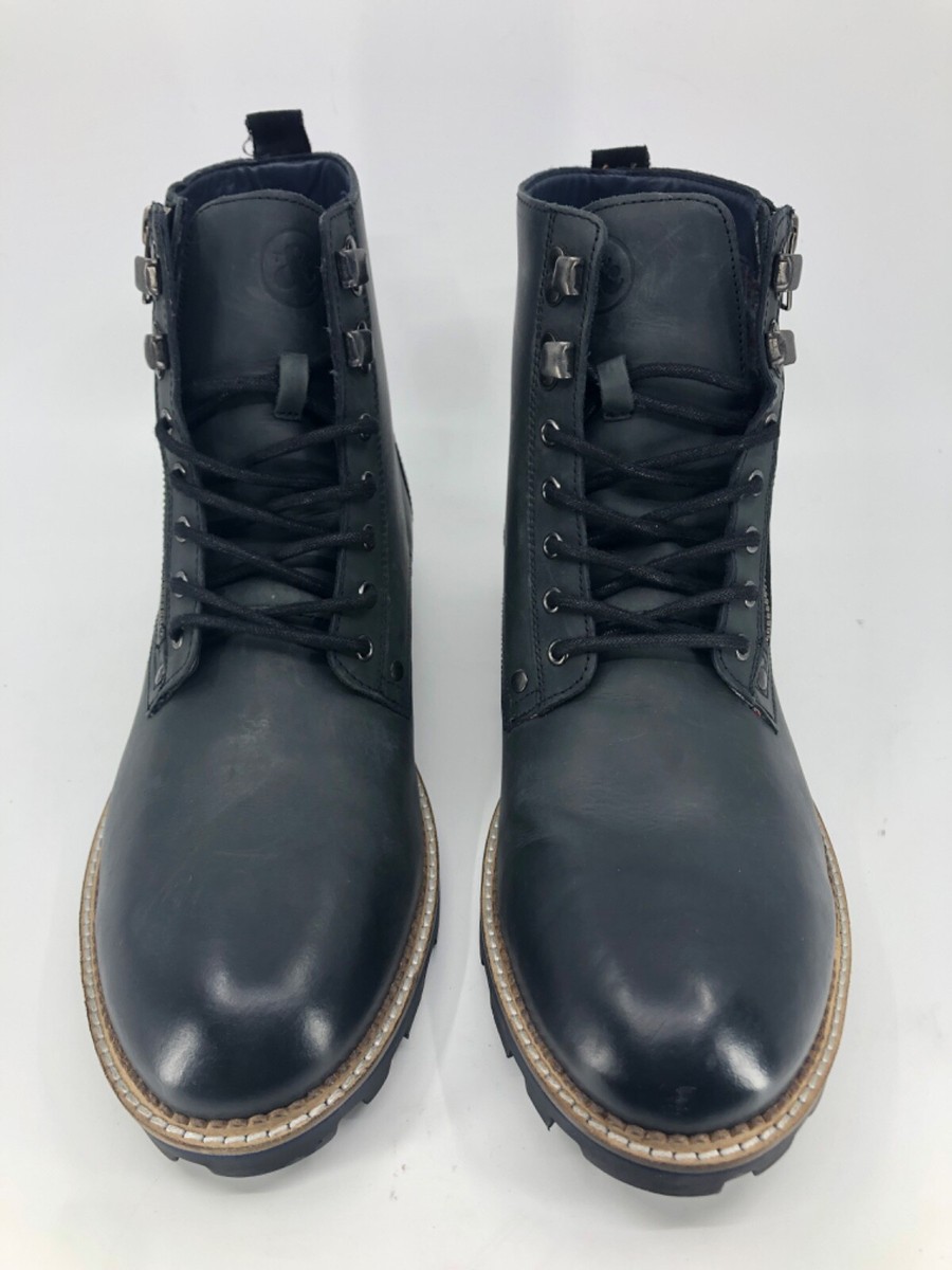 Thomas & Vine Mens Jonas Boot Black Leather size 13 style  display picture 1
