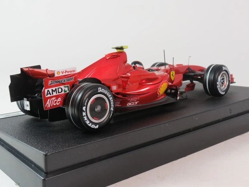Hot Wheels Ferrari F2007 #6 Kimi Raikkonen World Champion 2007 1/18 N4658 - Immagine 3 di 3