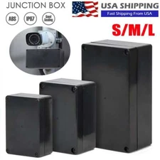 Electrical Junction Box Waterproof ABS Plastic In/Outdoor Project Enclosure Case