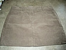 J Crew stretch Tan Corduroy Skirt Size 8 Woman's 59 