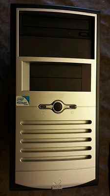 Retro Gaming D97573 775 Mini Tower Desktop Computer Dual Core CPU E5200 2.50GHz