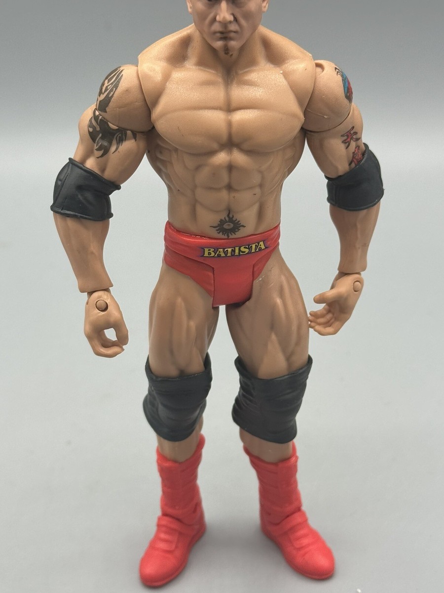 Figurine WWE Batista Série 1 Exclusive Walmart - Mattel 7 Pouces - Neuve Sous Blister