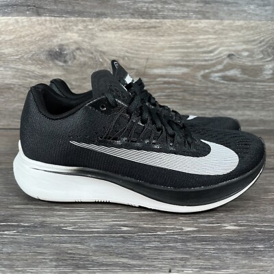Nike Zoom Fly Womens Size 5 Shoes Black White Athletic