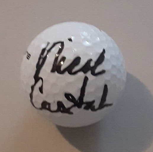 NICOLE CASTRALE SIGNED GOLF BALL LPGA SOLHEIM CUP BRITISH US OPEN     2024