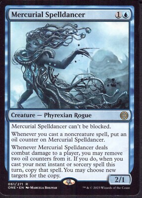 Mercurial Spelldancer Phyrexia: All Will Be One - Magic MTG Pack Fresh
