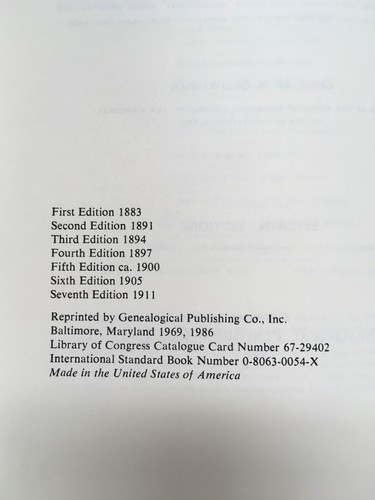 Americans of Royal Descent by Charles H. Browning 7th Ed. Genealogy - Picture 9 of 10