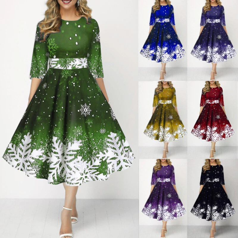 ladies christmas party dresses