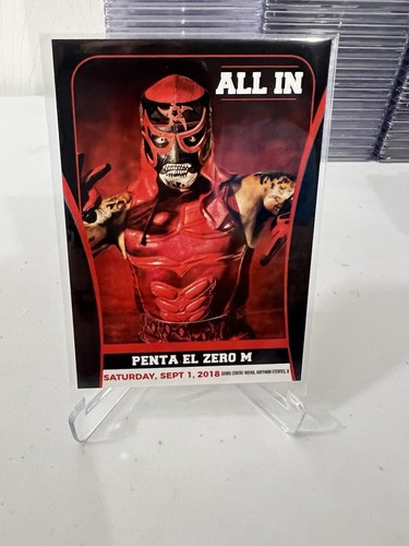 2018 All In Penta El Zero M Rc Card #14 Cero Miedo - Picture 4 of 6