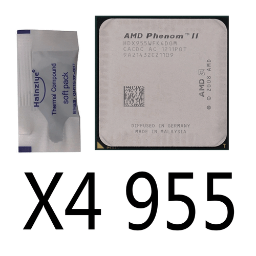 AMD Phenom II X4 945 X4 955 X4 965 X4 960T X4 910E AMD Series CPU Processor - Picture 4 of 17