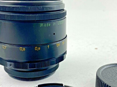 Objectif Helios 44M-4 58mm F/2 - Monture M42 - URSS - Testé + Capuchon