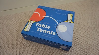 Schreibtisch Tisch Tennis Tragbare Box Set