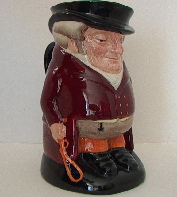 Vintage 1965 ROYAL DOULTON 7.5" The Huntsman TOBY CHARACTER JUG Mint