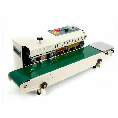 FR-770 Automatic Sealing Machine Plastic Bag Sealer Continuous Band Sealer 850W - Picture 3 of 16