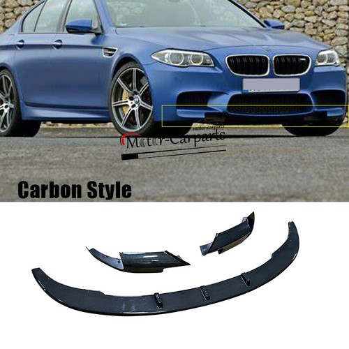 Fits 2012-2016 BMW 5 Series F10 M5 Front Bumper Spoiler Splitter Lip ...