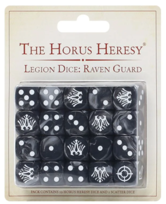 Horus Heresy Raven Guard Legion Dice Pack Space Marines 30K 40K