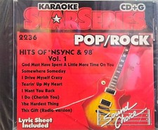 SC2236 NSYNC 98 DEGREES   SOUND CHOICE KARAOKE CDG LOT VA