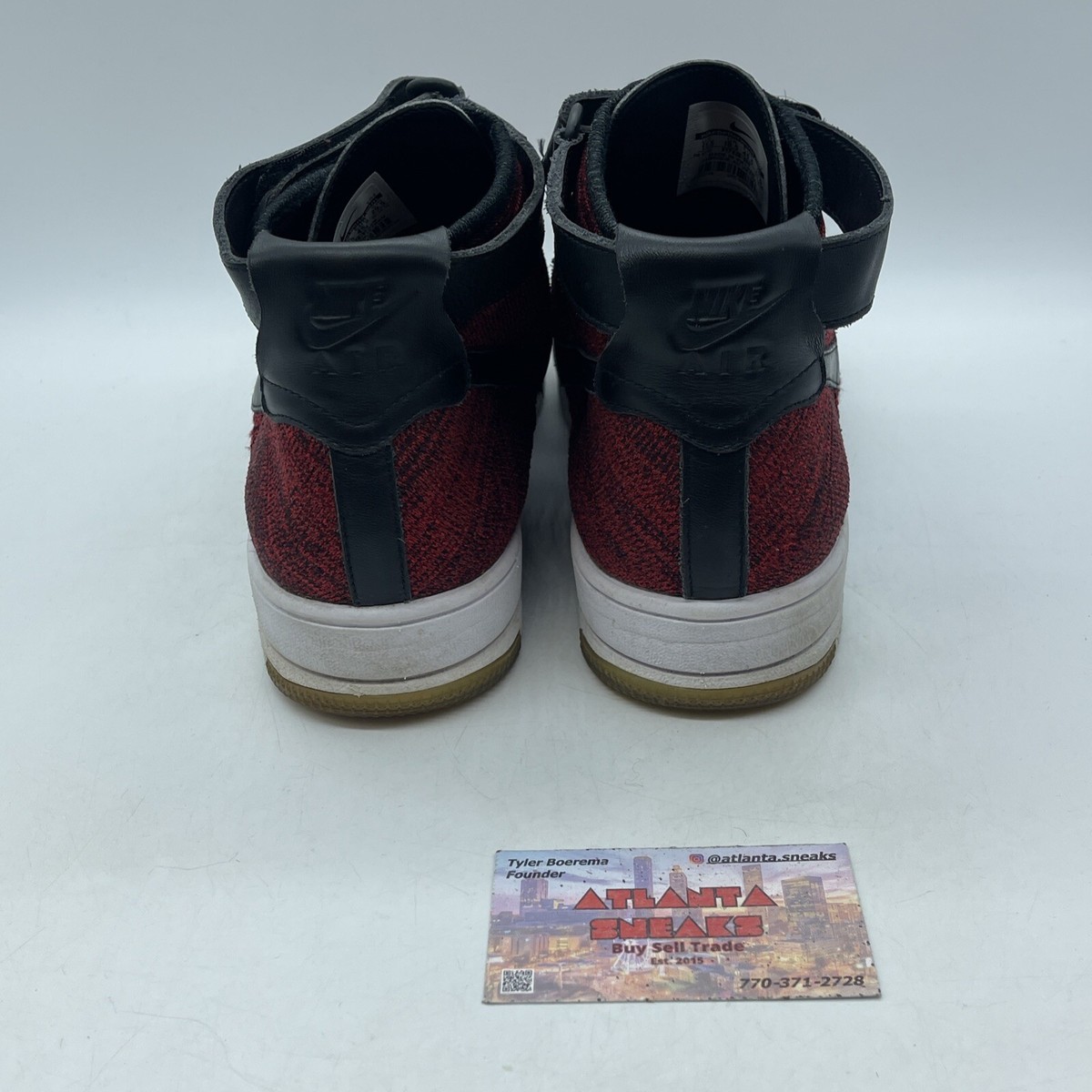 Nike AirForce 1 Ultra Flynit 11.5 Nike Air Force 1 Ultra Flyknit Low Triple White Men main image 4