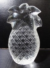 Vtg Baccarat Crystal France Pineapple Sculpture Paperweight Hospitality