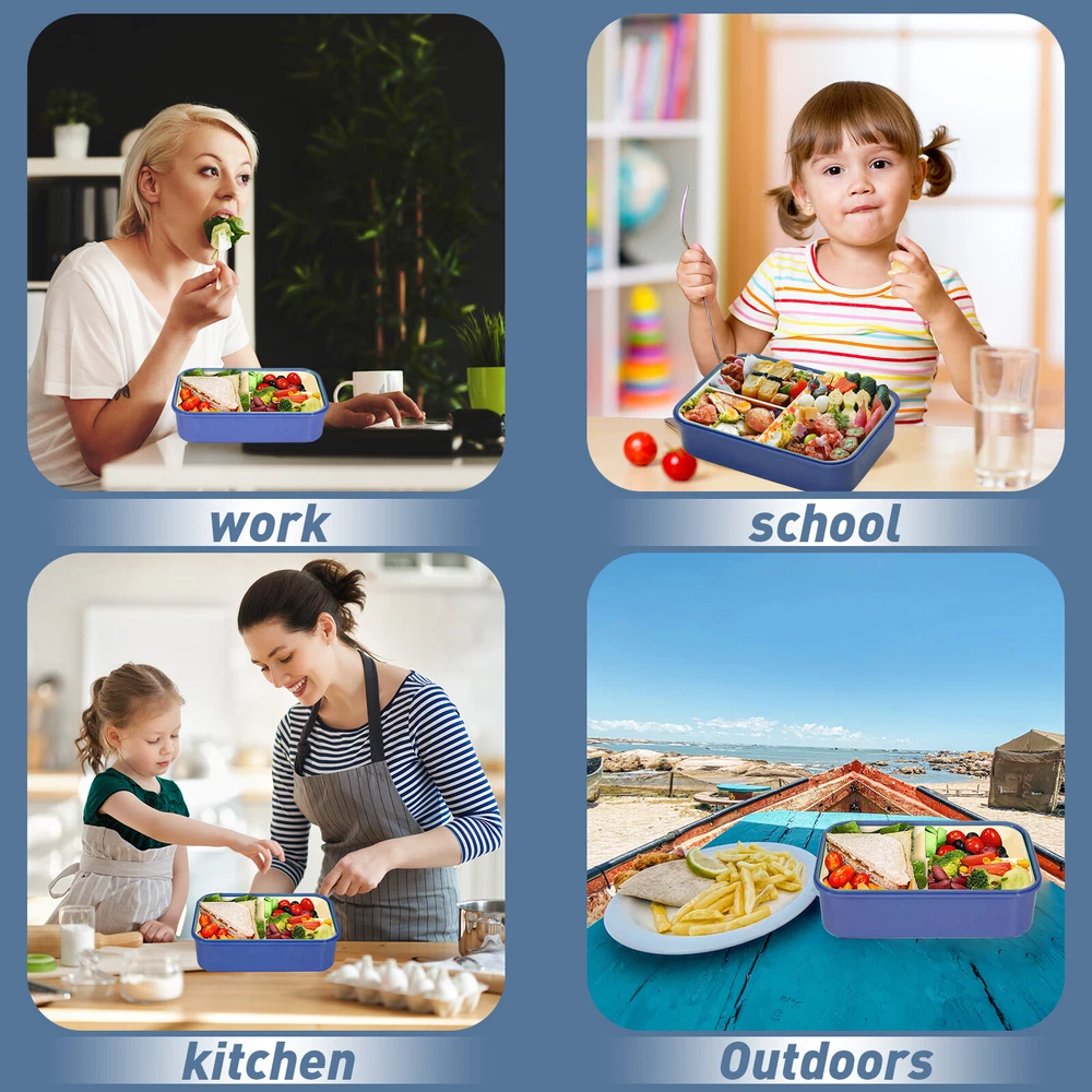 Bento Box Adult Lunch Box Lunch Box Kids Lunch Containers for Adults Kids US