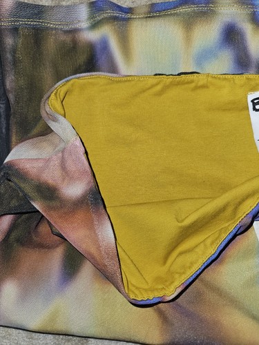 BAD HANDWRITING Psychedelic Mesh Bandeau Power Top Size Large New Bnwt - Picture 6 of 6