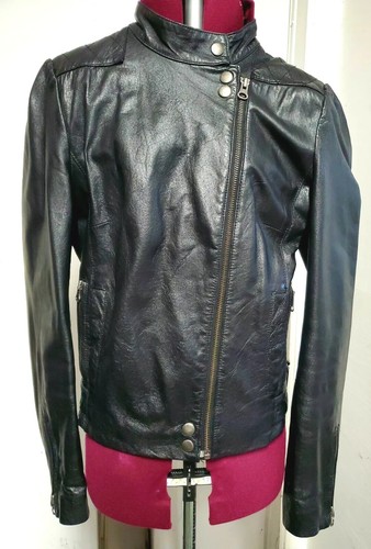 Genuine Leather Jacket Moto Jacket 